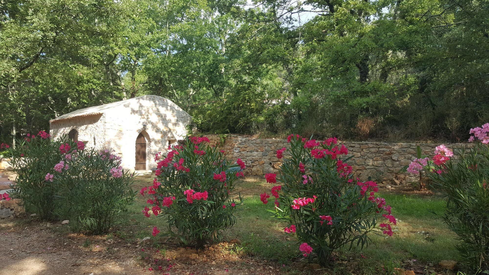 Le Donjon Des Combes Et Son Spa Fayence Exteriör bild
