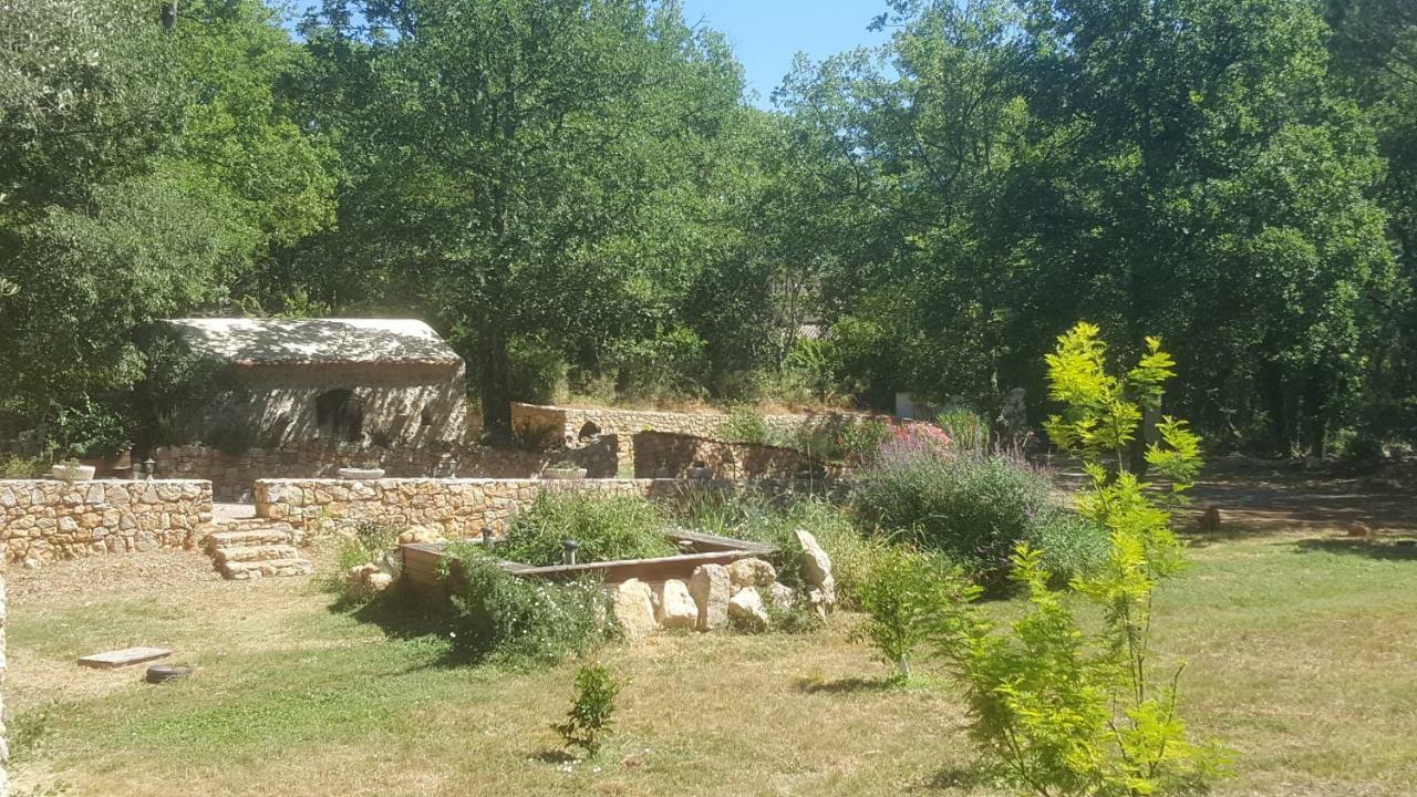Le Donjon Des Combes Et Son Spa Fayence Exteriör bild