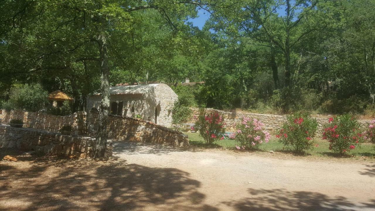 Le Donjon Des Combes Et Son Spa Fayence Exteriör bild